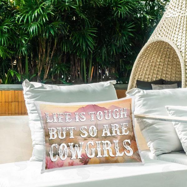 Stupell Industries Lettered And Lined | Life & Cowgirls Are Tough