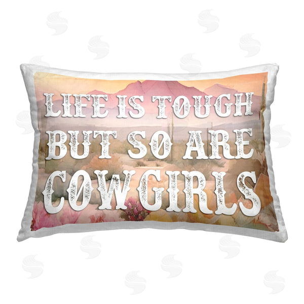 stupell industries Lettered and Lined | Life & Cowgirls Are Tough
