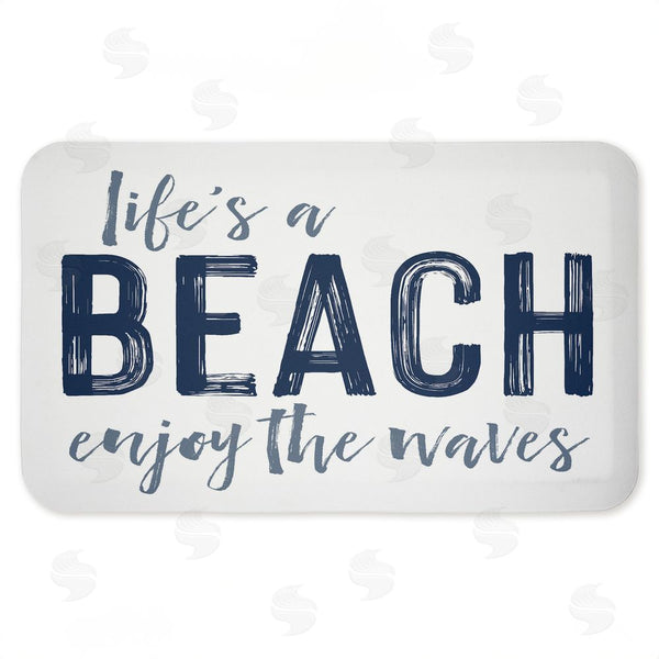 stupell industries Lettered and Lined | Life's A Beach Enjoy Anti-Fatigue Mat