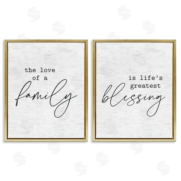 Stupell Industries Lettered And Lined | Life's Greatest Blessing Quote