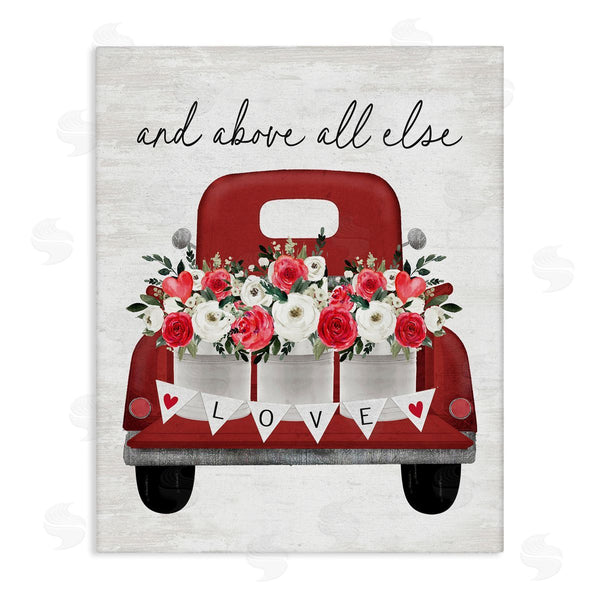 stupell industries Lettered and Lined | Love Above All Else