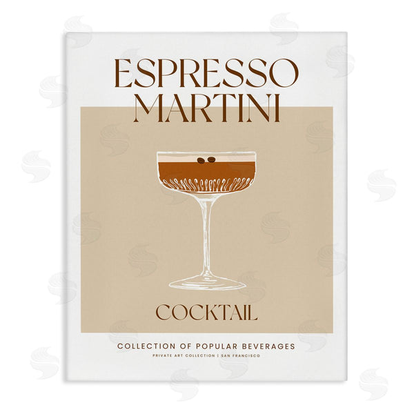 stupell industries Lettered and Lined | Minimal Espresso Martini
