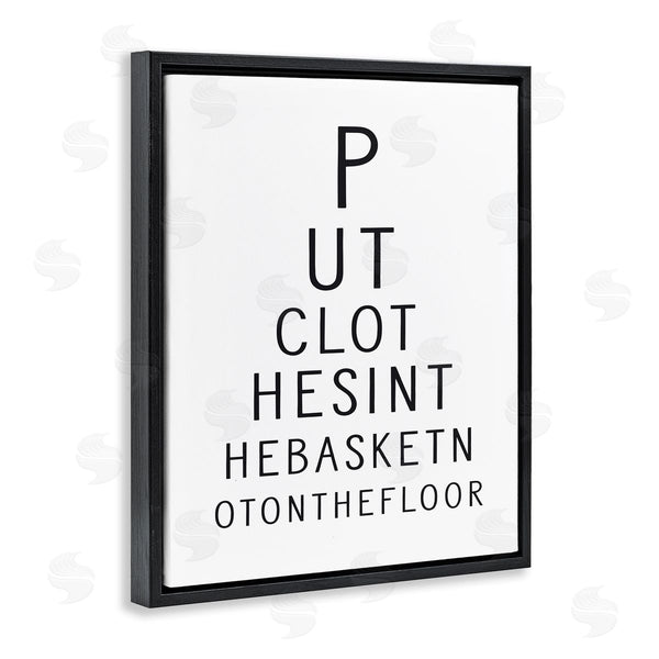 Stupell Industries Lettered And Lined | Minimal Laundry Humor Wall Art