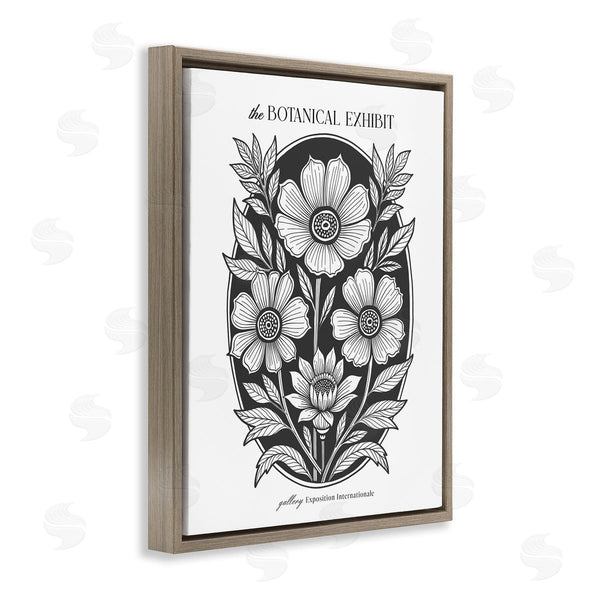 Stupell Industries Lettered And Lined | Mirrored Flowers Vignette