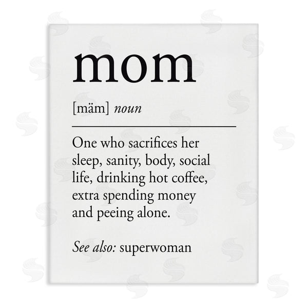 stupell industries Lettered and Lined | Mom Definition Love & Sacrifice