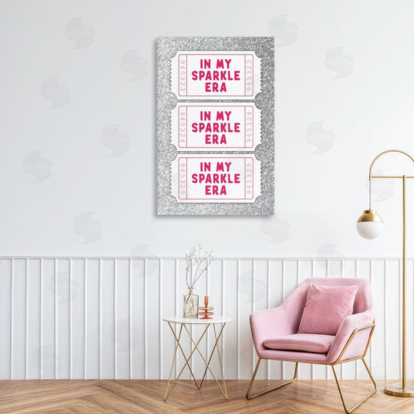 Stupell Industries Lettered And Lined | My Sparkle Era Ticket Stubs