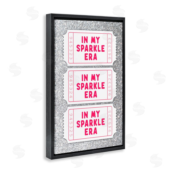 Stupell Industries Lettered And Lined | My Sparkle Era Ticket Stubs