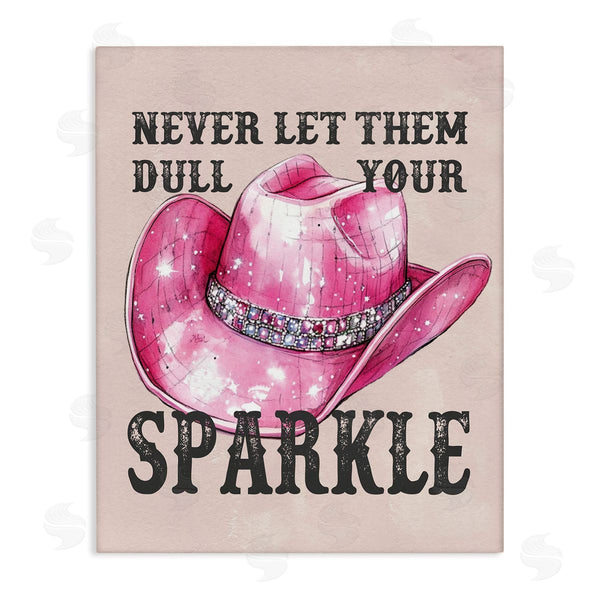 stupell industries Lettered and Lined | Never Let Them Dull Your Sparkle