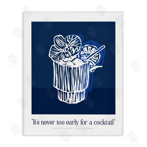 stupell industries Lettered and Lined | Never Too Early Drink