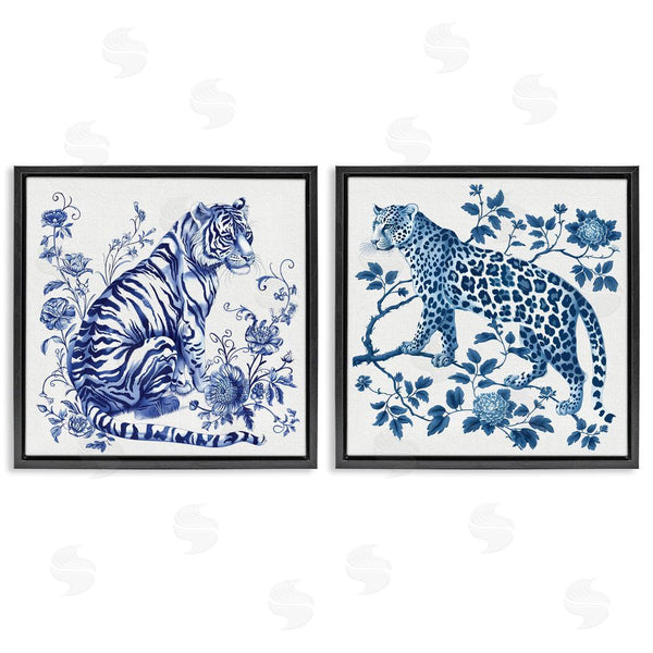 Stupell Industries Lettered And Lined | Ornate & Detailed Large Cats Wall Art