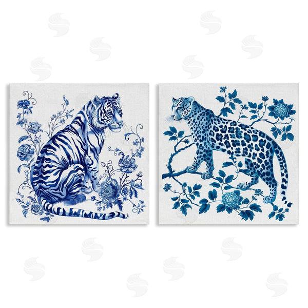 stupell industries Lettered and Lined | Ornate & Detailed Large Cats Wall Art