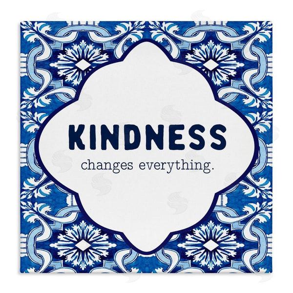 stupell industries Lettered and Lined | Patterned Kindness Changes Everything Wall Art