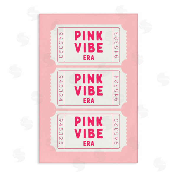 stupell industries Lettered and Lined | Pink Vibe Era Tickets