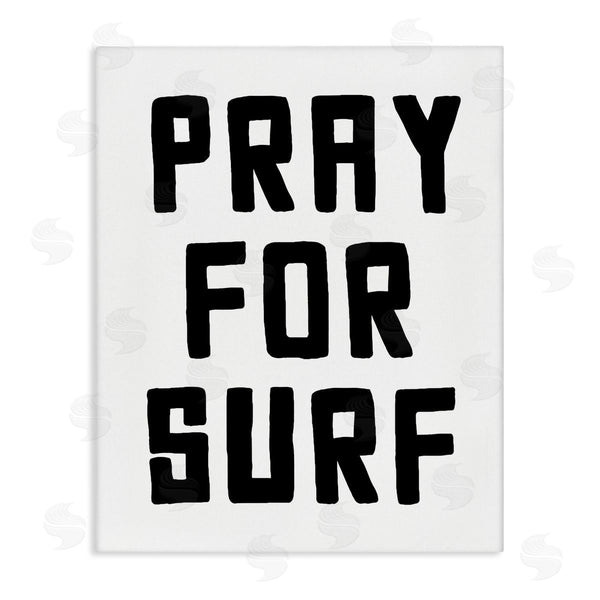 stupell industries Lettered and Lined | Pray For Surf Simple Sentiment Wall Art