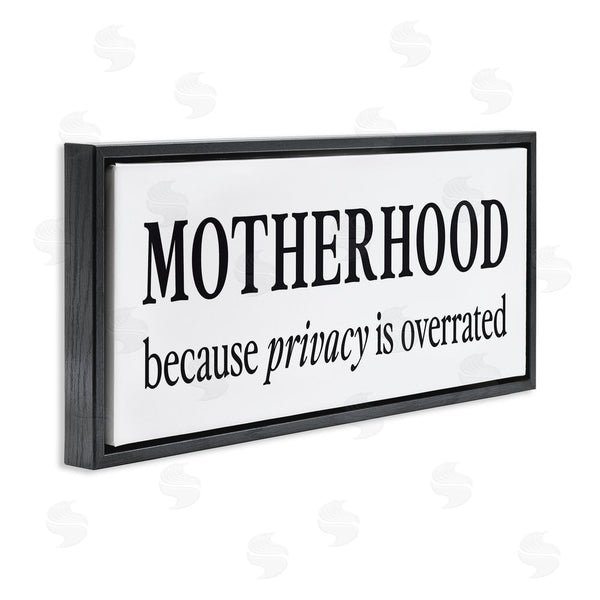 Stupell Industries Lettered And Lined | Privacy Overrated Motherhood