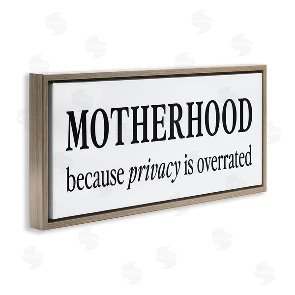 Stupell Industries Lettered And Lined | Privacy Overrated Motherhood