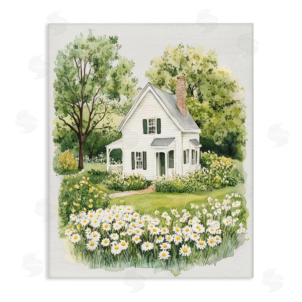 stupell industries Lettered and Lined | Quaint Countryside Cottage Garden Wall Art