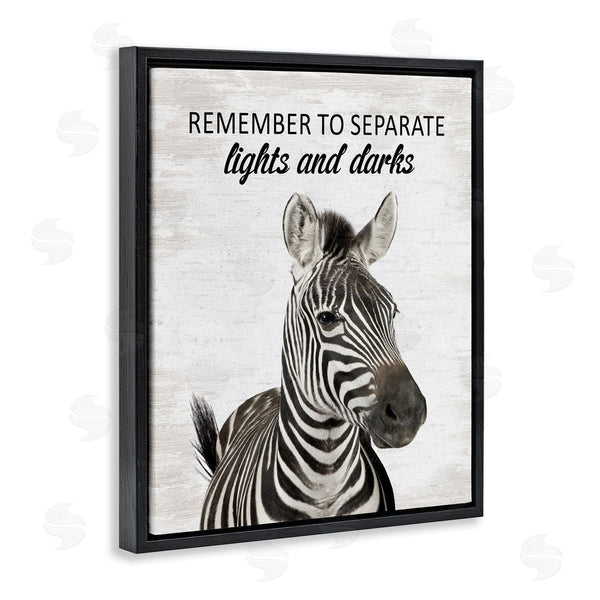 Stupell Industries Lettered And Lined | Remember To Separate Laundry