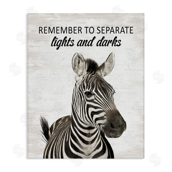 stupell industries Lettered and Lined | Remember To Separate Laundry