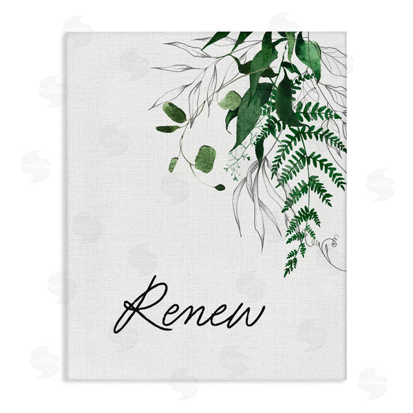stupell industries Lettered and Lined | Renew Ferns & Botanicals Wall Art