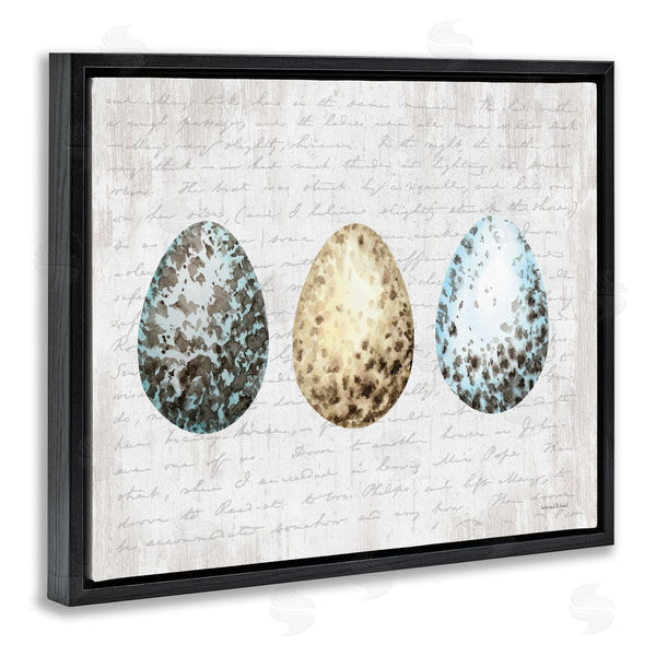 Stupell Industries Lettered And Lined | Robin Eggs Ornamented Farm Confectionary Scripture Background Wall Art