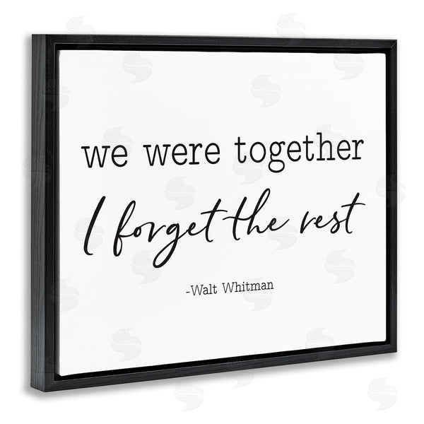 Stupell Industries Lettered And Lined | Romantic Couple Quote Casual Typography Design Wall Art