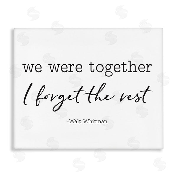 stupell industries Lettered and Lined | Romantic Couple Quote Casual Typography Design Wall Art