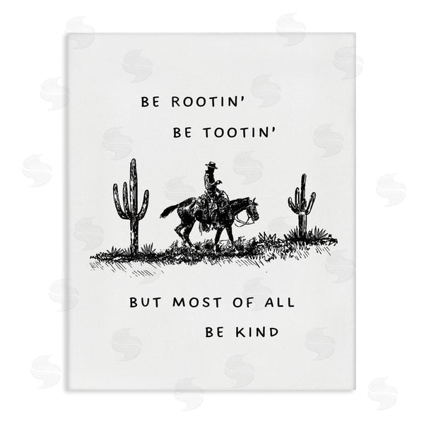 stupell industries Lettered and Lined | Rootin' Tootin' Be Kind
