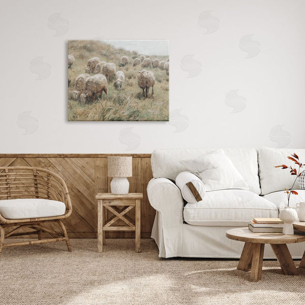 Stupell Industries Lettered And Lined | Rural Cattle Grazing Field Wall Art