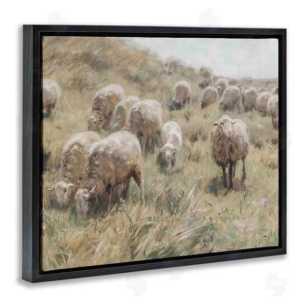 Stupell Industries Lettered And Lined | Rural Cattle Grazing Field Wall Art
