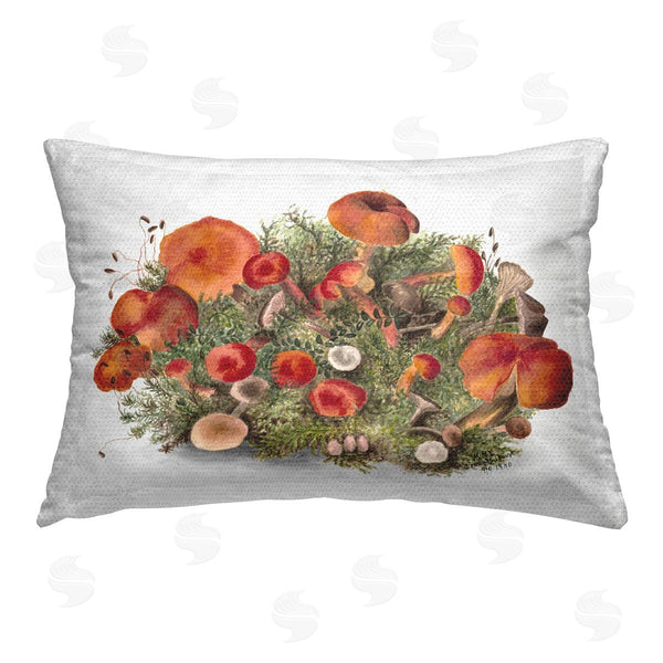 Stupell Industries Lettered And Lined | Rustic Cottage Mushrooms