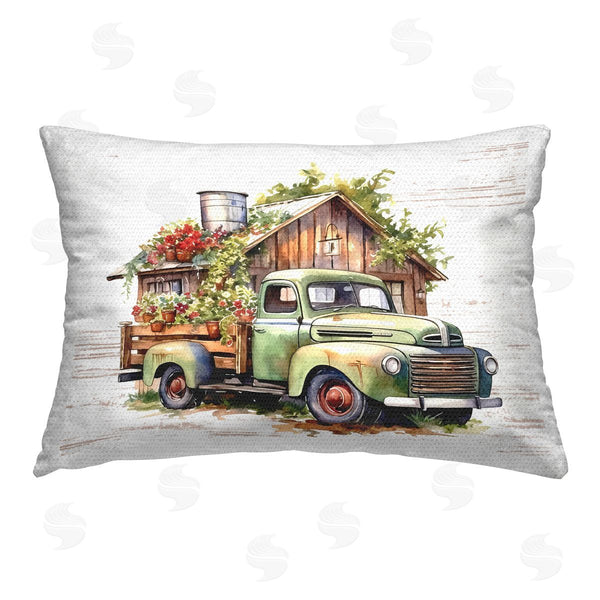 Stupell Industries Lettered And Lined | Rustic Pickup With Greenery