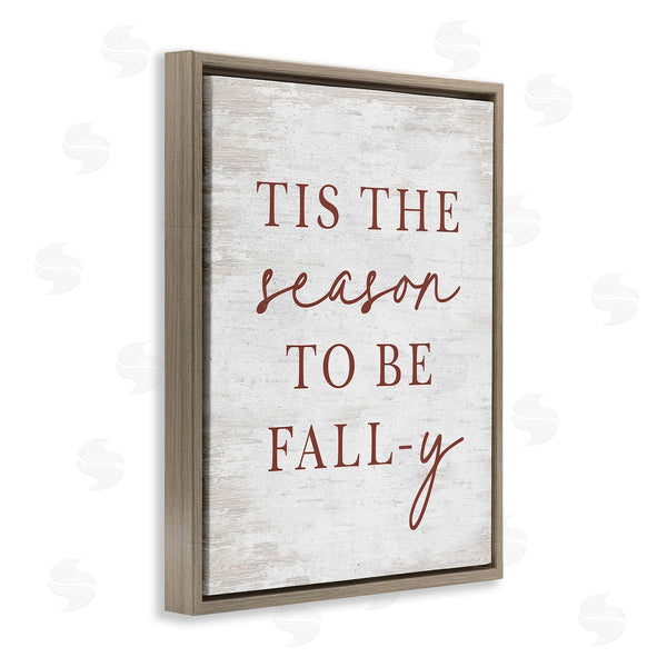 Stupell Industries Lettered And Lined | Rustic Seasonal Fall Wall Art