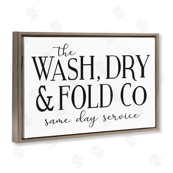 Stupell Industries Lettered And Lined | Same Day Service Laundry