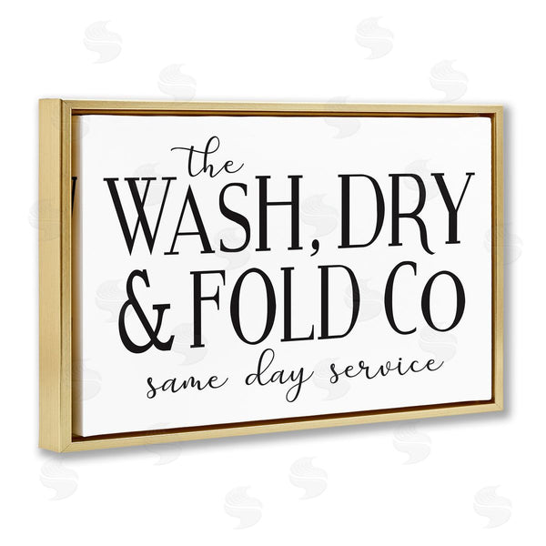 Stupell Industries Lettered And Lined | Same Day Service Laundry