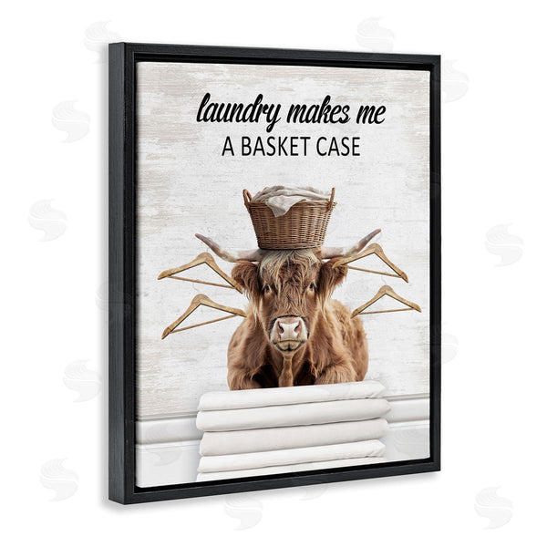 Stupell Industries Lettered And Lined | Sassy Basket Case Laundry