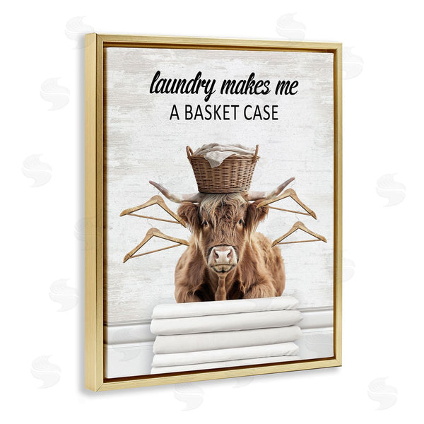 Stupell Industries Lettered And Lined | Sassy Basket Case Laundry