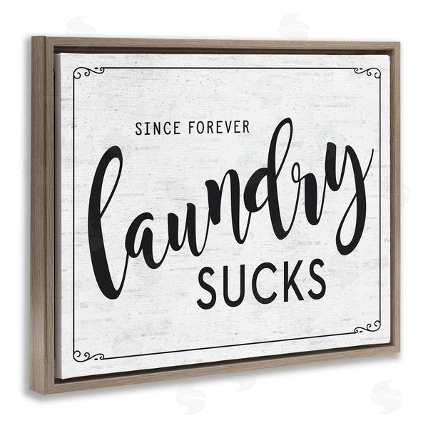 Stupell Industries Lettered And Lined | Sassy Laundry Room Sign