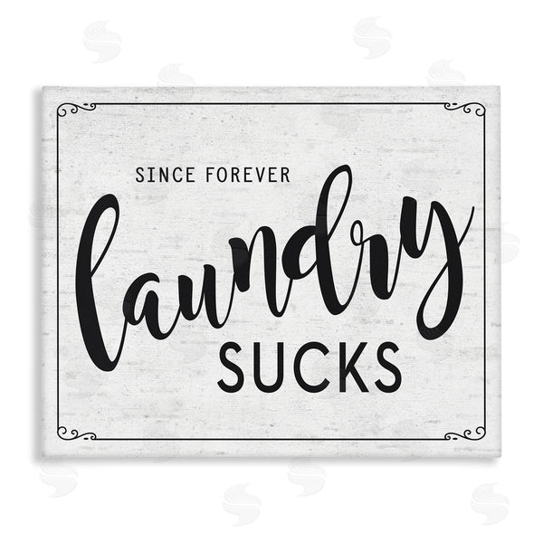 stupell industries Lettered and Lined | Sassy Laundry Room Sign