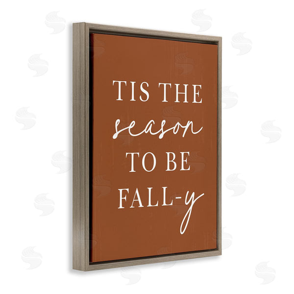 Stupell Industries Lettered And Lined | Season To Be Fall-y Wall Art