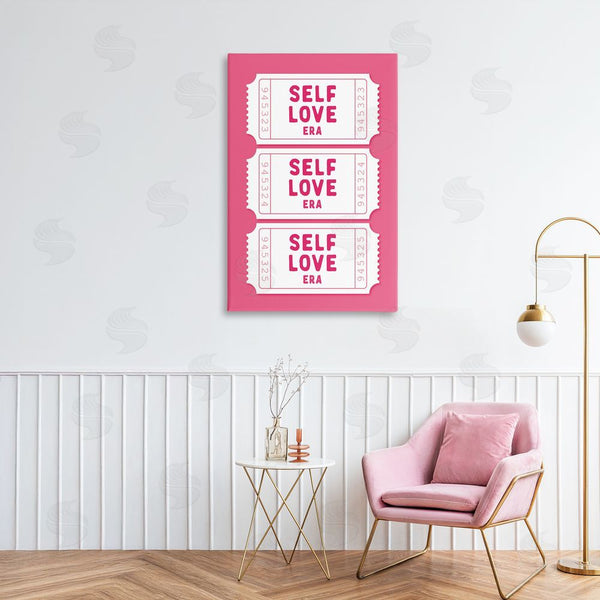 Stupell Industries Lettered And Lined | Self Love Era Tickets
