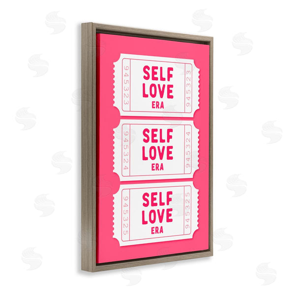Stupell Industries Lettered And Lined | Self Love Era Tickets