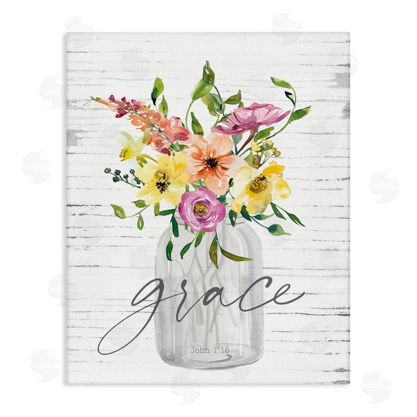 stupell industries Lettered and Lined | Spiritual Grace Bouquet