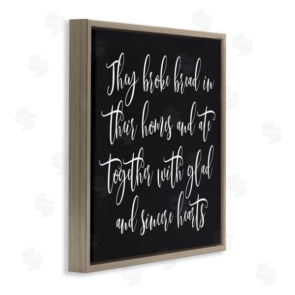 Stupell Industries Lettered And Lined | Spiritual Script Calligraphy Bible Verse Proverb Quote Wall Art