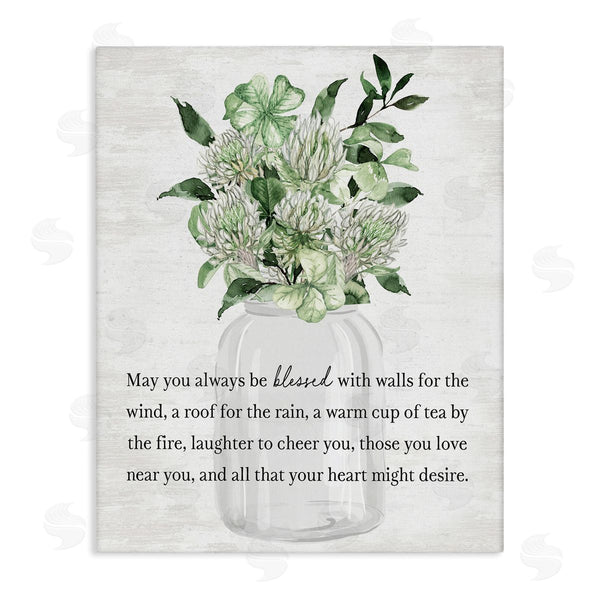 stupell industries Lettered and Lined | Spring Floral Blessing