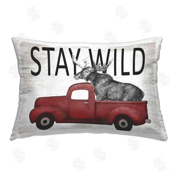 stupell industries Lettered and Lined | Stay Wild Moose