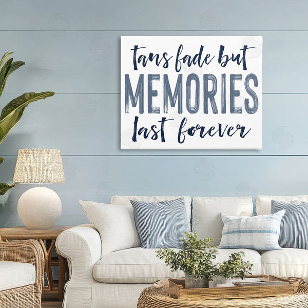 Stupell Industries Lettered And Lined | Summer Memories Last Forever Wall Art