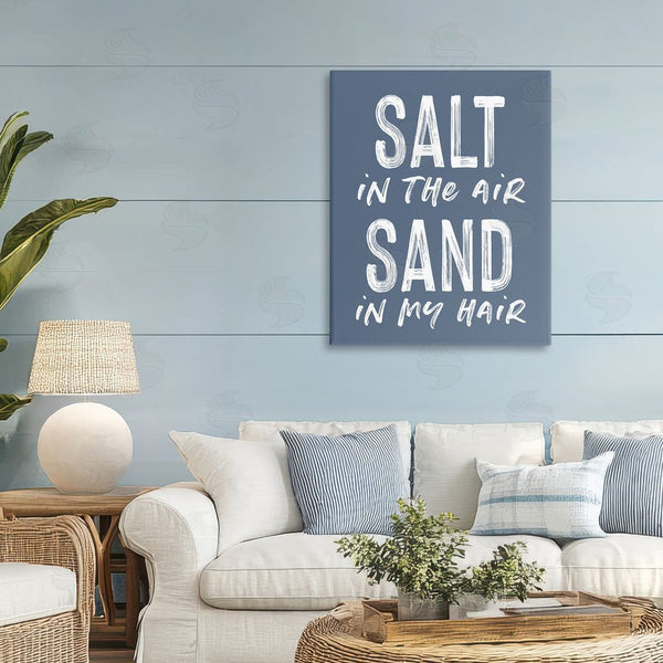 Stupell Industries Lettered And Lined | Summer Sentiment Salt Sand In Hair Wall Art