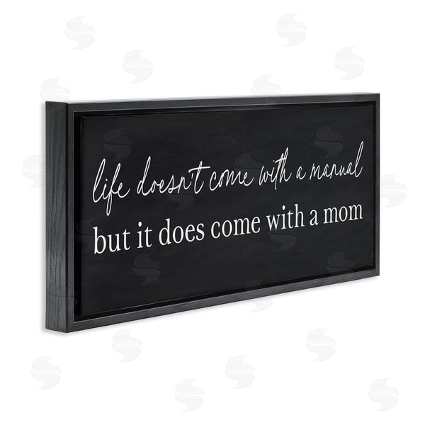 Stupell Industries Lettered And Lined | Supportive Mom Parenting Sentiment
