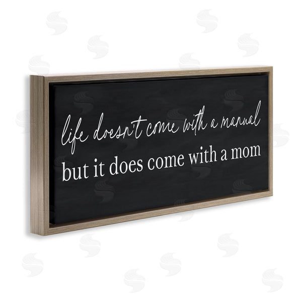 Stupell Industries Lettered And Lined | Supportive Mom Parenting Sentiment